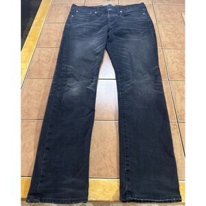 Madewell Jeans Mens Size 32 x 32 Black Slim Fit Stretch‎ Denim Pants Casual